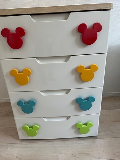 アイリスオーヤマ DISNEY ミッキー キッズチェスト MHG-554