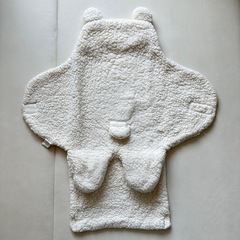 【まもなく処分】くまさん　おくるみの画像