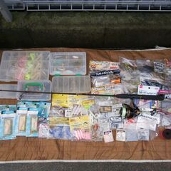 バス釣り用品セット リール(ダイワ 23レガリスLT3000CX...