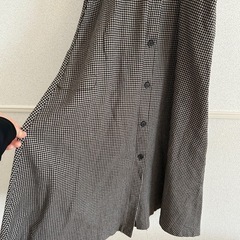 ZARA★オーバーオールフレアスカートの画像