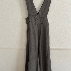 ZARA★オーバーオールフレアスカートの画像