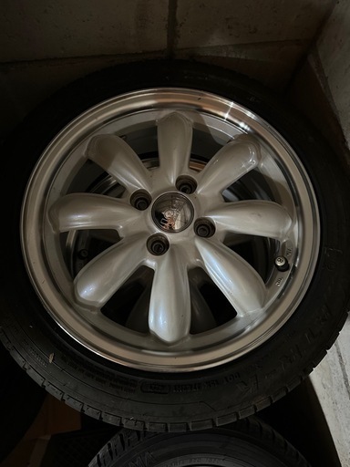 かわいい 15インチ ララパーム タイヤもまだまだ使える