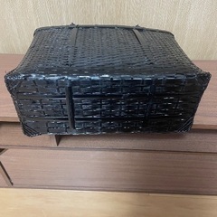 浴衣用カゴバッグの画像