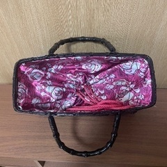 浴衣用カゴバッグの画像