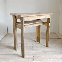 デスク　ハンドメイド　アンティークの画像
