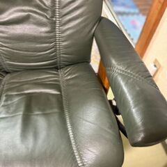 エコーネス EKORNES リクライニングチェア オットマン付きの画像