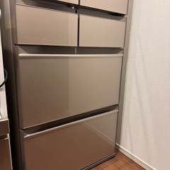 日立 冷蔵庫 6ドア 448l 大型 2021年製  R-HW48R-XN の画像
