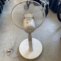 ☆値下げ☆　K2504-332 配送不可 30cm押ボタン式リビング扇 CSBF-3015T 扇風機 2014年式 キズ汚れ有り の画像