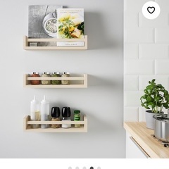 ★未開封IKEA イケア　スパイスラック2個セット　ベクヴェーム　の画像