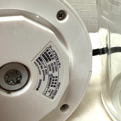 電動フードプロセッサー ホワイトの画像