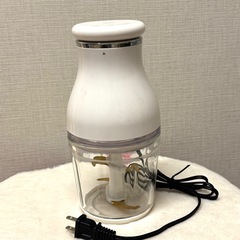 電動フードプロセッサー ホワイト
