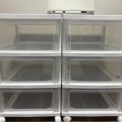 洋服収納:チェスト 2個
セット