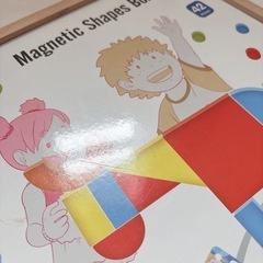 マグネットの木製知育玩具の画像