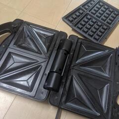 ホットサンドメーカー　3種プレート付きの画像