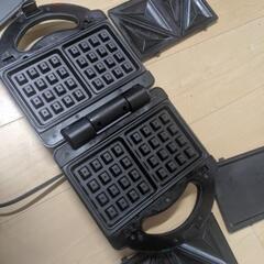 ホットサンドメーカー　3種プレート付きの画像