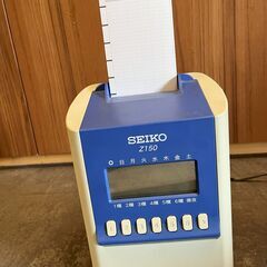 【SEIKO　通電確認済み】タイムレコーダー  Z150　の画像