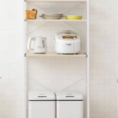 未使用　キッチンゴミ箱上ラック　60cm
