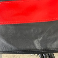 O 2504-351 IROTEC フラットベンチ&25kgダンベル2こセット バラ売り不可 キズ 汚れありの画像