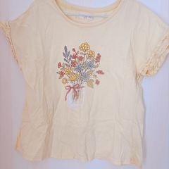 👧130cmキムラタン*ビケットクラブのTシャツ4点set!!美品の画像