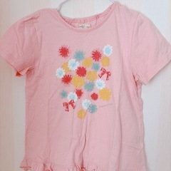 👧130cmキムラタン*ビケットクラブのTシャツ4点set!!美品の画像