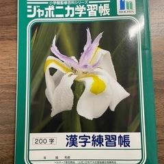 漢字練習帳200字　ジャポニカ