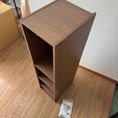 【極
美品】ニトリの細長いカラーボックス の画像