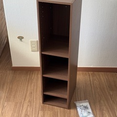 【極
美品】ニトリの細長いカラーボックス 