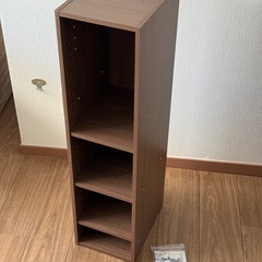【極
美品】ニトリの細長いカラーボックス の画像
