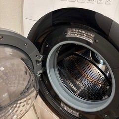 【使用期間1年★美品】SHARPドラム式洗濯機ES-S7Hの画像