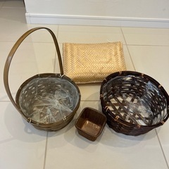 かご　バスケットの画像