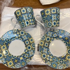 ティーカップ2セット未使用品