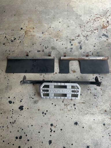 ワイドマッドガード+リアステップ (V20/40系パジェロ用)