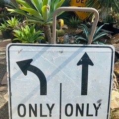 USAで購入/看板オブジェ