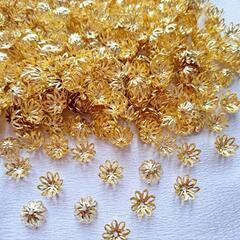 ビーズキャップ800個　10㎜　花座　座金　花芯