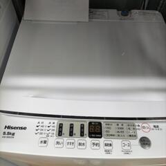 Hisense　5.5kg　HW-55E2W  洗濯機　2023年製の画像