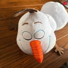 ディズニー　アナと雪の女王　オラフ　ぬいぐるみ　寝っ転がりの画像