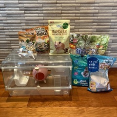 【中古】ハムスター飼育セット全12点