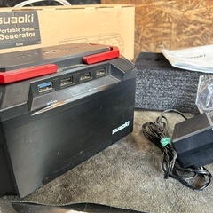 ミニ　ポータブル電源 SUAOKI キャンプ　アウトドア　車中泊など の画像