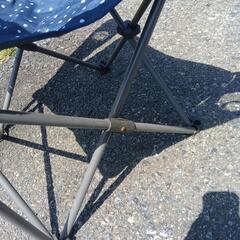 コールマンの折りたたみ椅子の画像