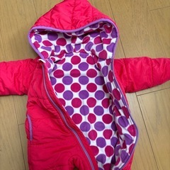赤ちゃんおくるみ　80サイズの画像
