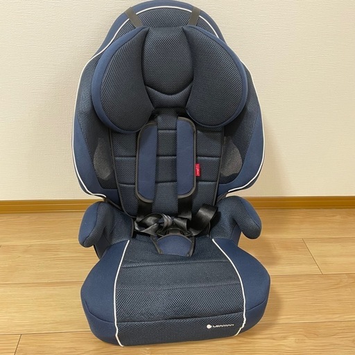 取引中】LEAMAN チャイルドシート ロングフィット 3 ネイビー