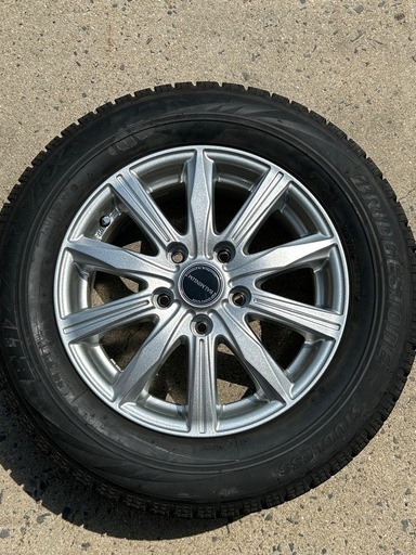 ブリザックVRX 195/65R15＋ホイール4本セット