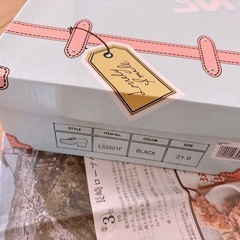 👞21.0cm*LOVELY SMILE GIRL♥のローファー新品同様品!!の画像
