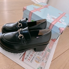 👞21.0cm*LOVELY SMILE GIRL♥のローファー新品同様品!!の画像