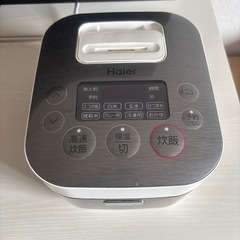 ハイアール マイコンジャー炊飯器 3合炊き 2020年製　JJ-M31D