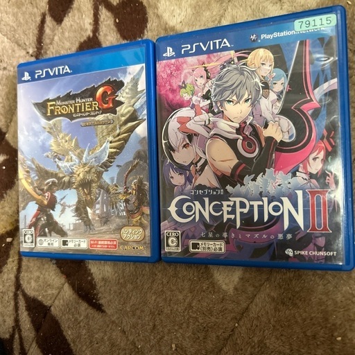 PS VITA モンハンフロンティアG ➕コンセプションつー (ややこ PS VITA モンハンフロンティアG ➕コンセプションつー (ややこ