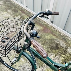 自転車 ママチャリの画像