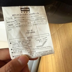 【美品】NITORI 座椅子ソファ グレーの画像