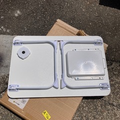 ローテーブル 折りたたみ ベッドテーブル 木製 おしゃれ お手入れ簡単 一人暮らし60*40*27cm 引き出し付き 凹溝付きの画像