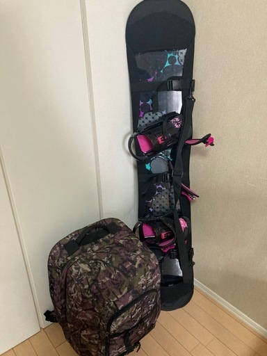 値下げ　スノーボー女性　full set